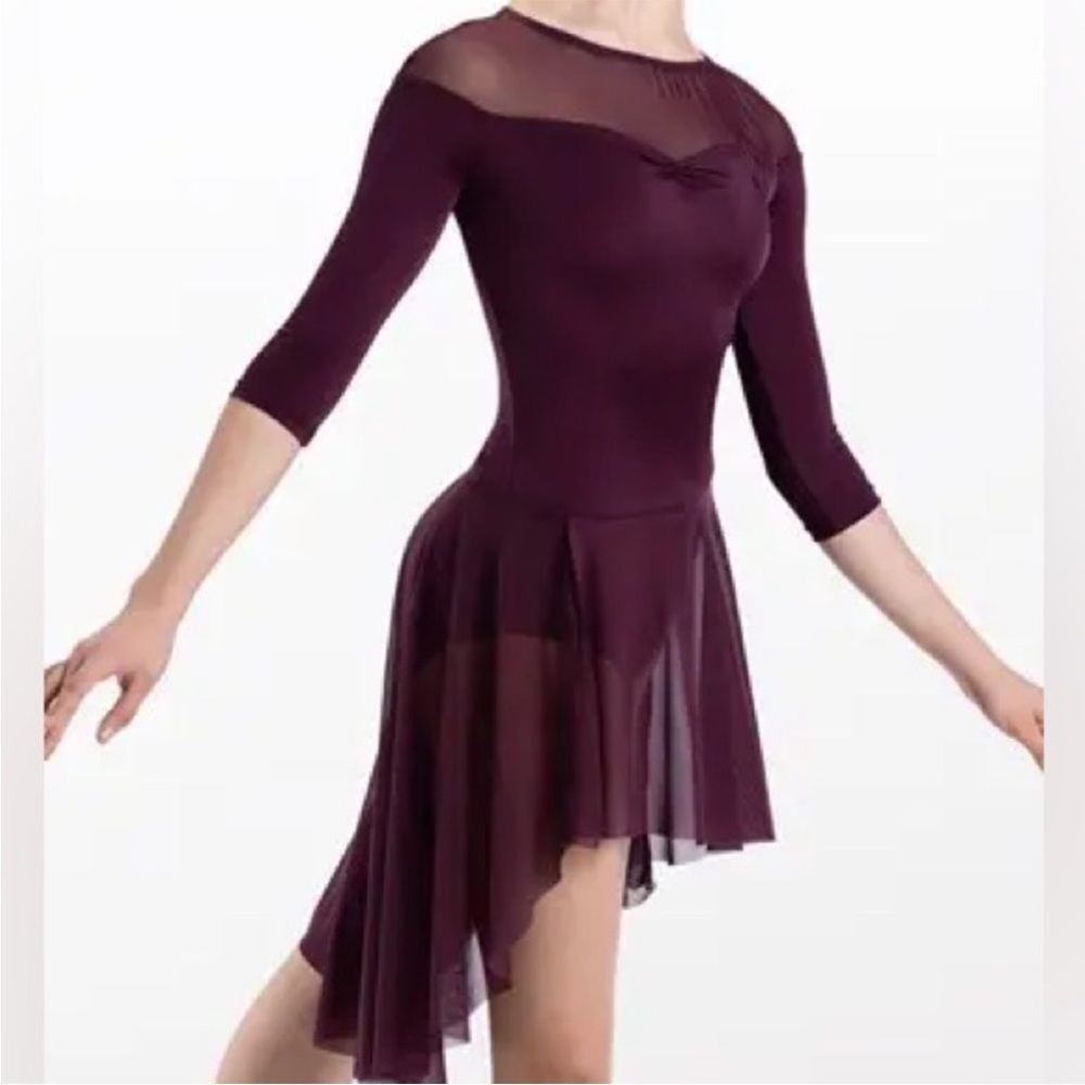 Weissman Showtime A Million Dreams Dance Costume Burgundy XS Adult XSA 14663